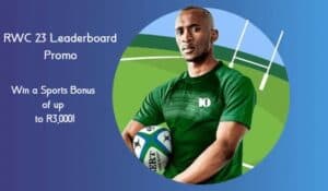 Rugby World Cup Leaderboard Promotion at 10bet