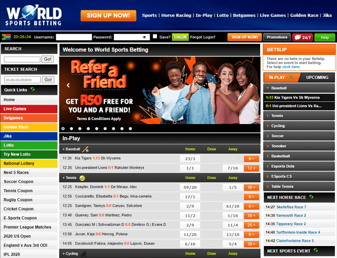 World Sports Betting review refer a friend