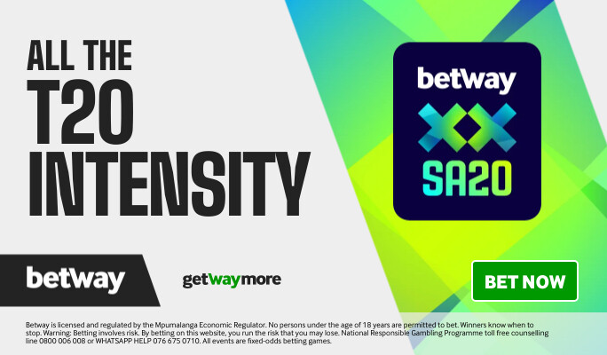 Betway SA20 Bet and Win