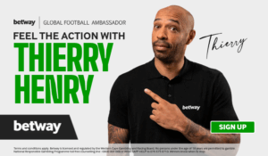 Feel The Action With Thierry Henry & Betway!