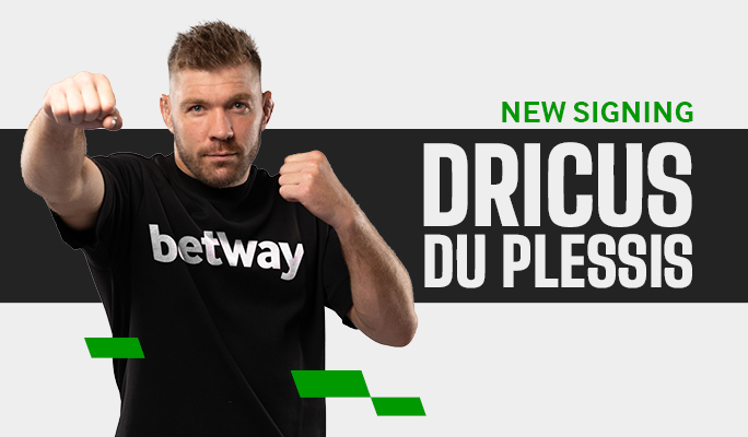 betway Brand Ambassador Dricus Du Plessis Bet and Win