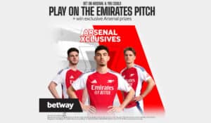 Betway Arsenal Xclusives