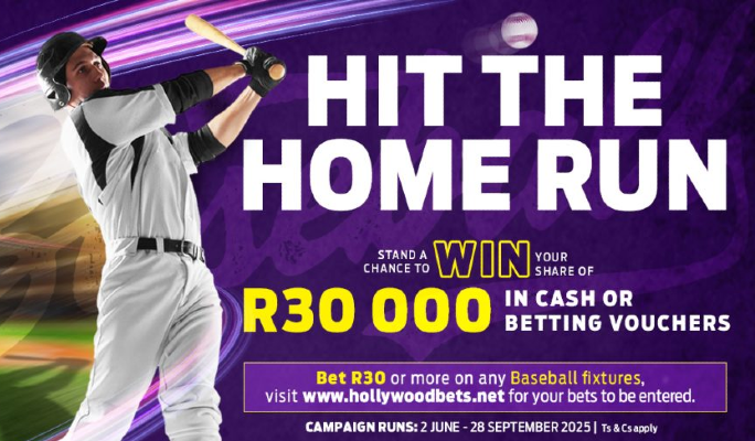 Hit The Home Run Baseball Promo Hollywoodbets bet and win