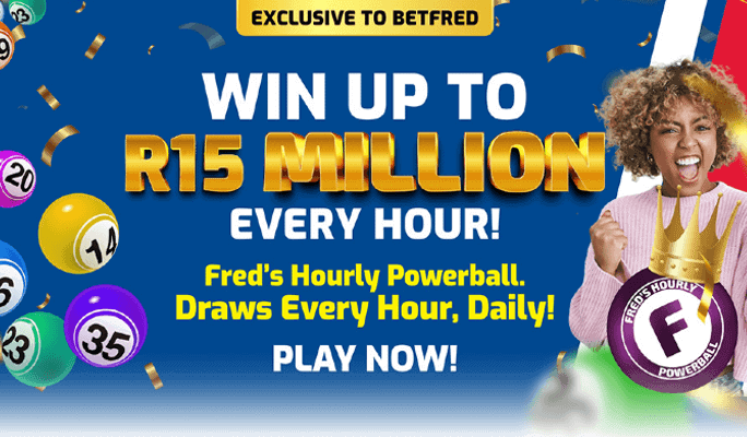 Betfred Fred's Hourly Powerball