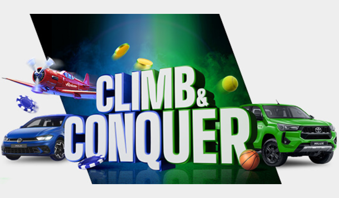 Betway Climb & Conquer bet and win