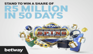 Betway R5 Million Spins Promotion