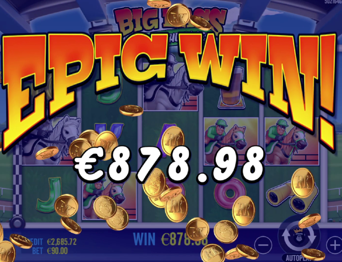 Big Bass Day at the Races Epic Win bet and win 