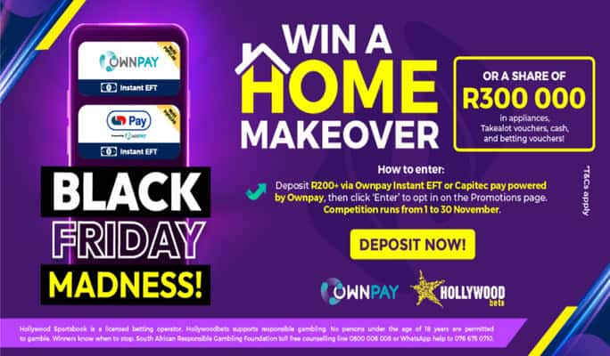 Black Friday Hollywoodbets 2024 Bet & Win