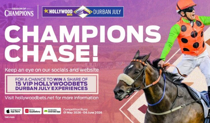Champions Chase with Hollywoodbets Bet and Win