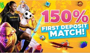 Easybet 150% First Deposit Match