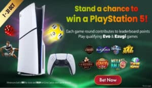 Win a PS5 in the Gbets Power Play Promotion!