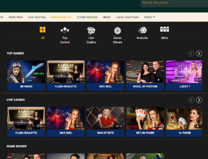 Gbets Games Bet and Win