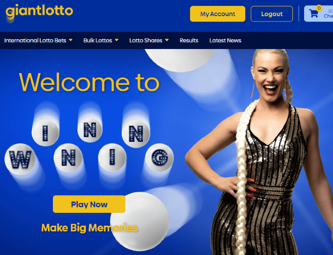 Giant Lotto Homepage