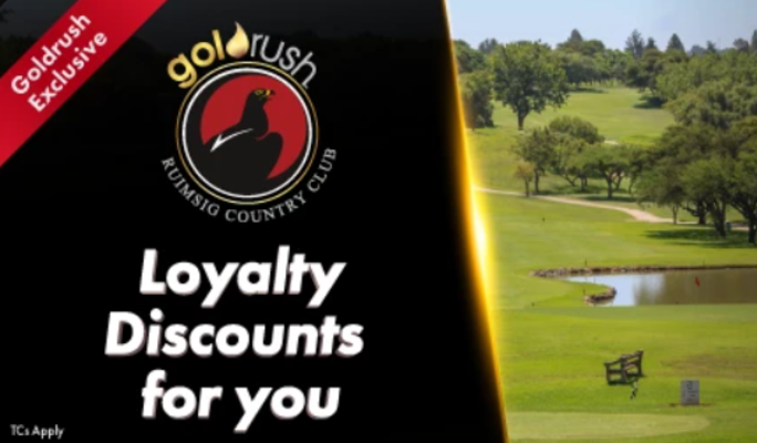 Goldrush Loyalty Discounts Bet and Win