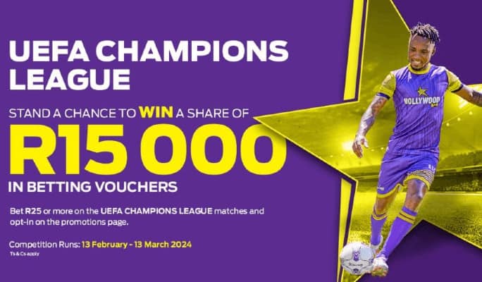 HOLLYWOODBETS EUFA CHAMPIONS LEAGUE