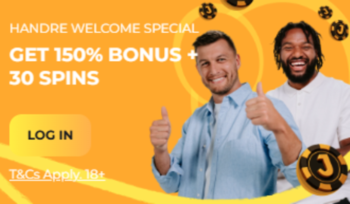 Handre Welcome Special at Jabulabets