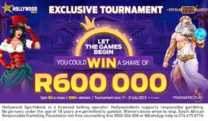 Let the games begin with Hollywoodbets and Pragmatic Play!