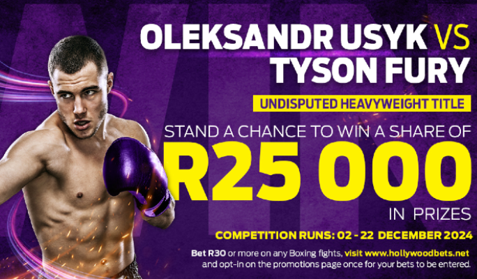 Hollywoodbets Heavyweight Promo Bet and Win