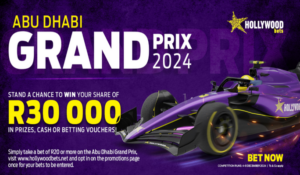 Celebrate the Abu Dhabi Grand Prix with Hollywoodbets