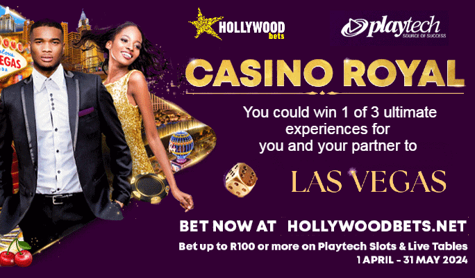 Hollywoodbets Las Vegas with Playtech