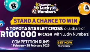 Win with Hollywoodbets Lucky Numbers