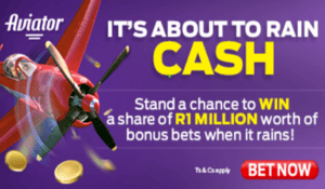 Hollywoodbets Make It Rain Aviator Promotion