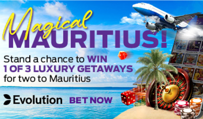 Hollywoodbets Mauritius Getaway bet and win
