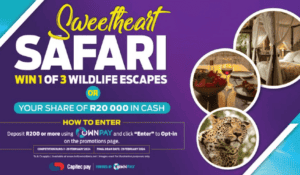 Sweetheart Safari with Hollywoodbets