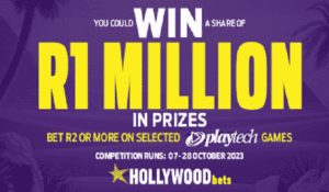 Hollywoodbets Playtech Slots Promotion