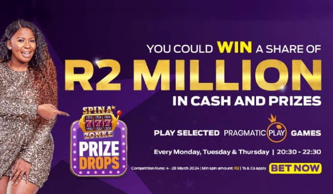 Hollywoodbets Prize Drops March 24