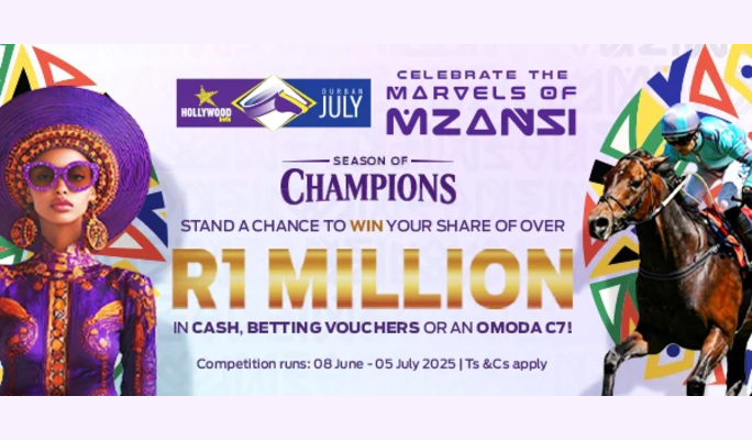 Hollywoodbets Season of Champions R1 million Bet and Win