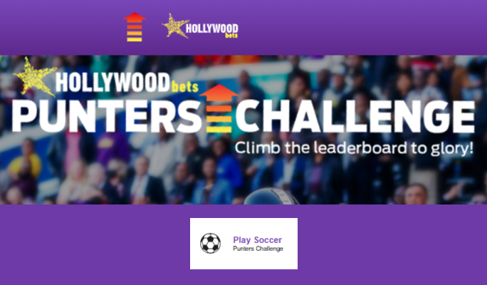 Hollywoodbets Soccer Punters Challenge Bet and Win