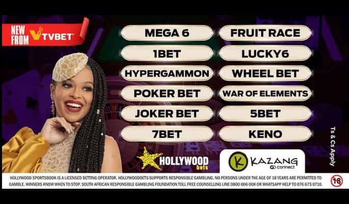 Hollywoodbets TVBet