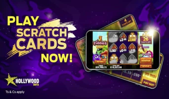 Hollywoodbets scratch cards