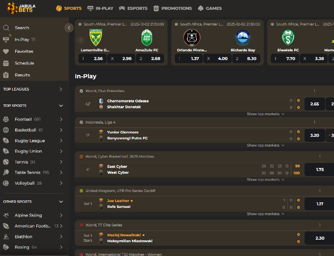 Jabulabets Home Page Sport bet and win