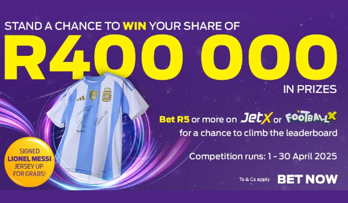 JetX & FootballX Leaderboard bet and win