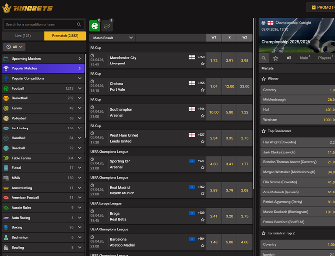 KingBets sports betandwin