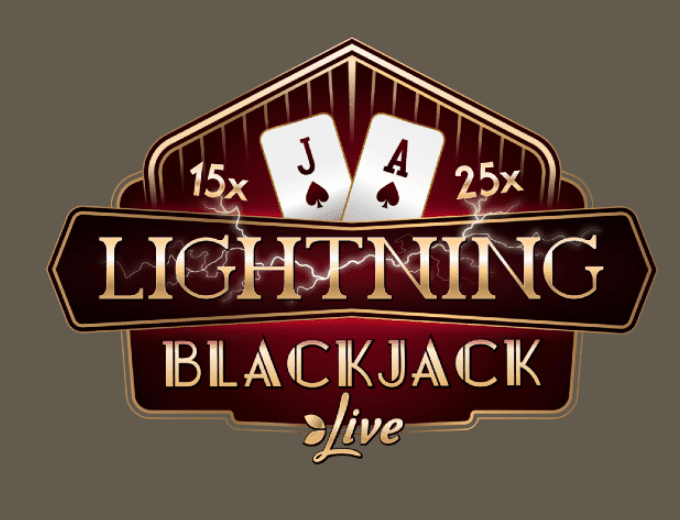 Lightning Blackjack Game Logo