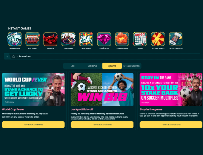 Lucky Fish Promotions Bet and Win