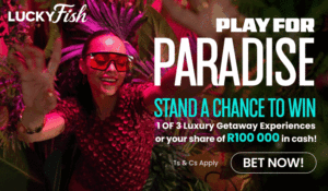 Play For Paradise with Lucky Fish!