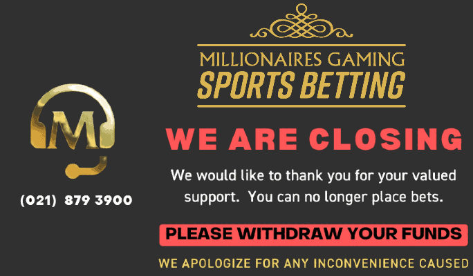 MG Sports Betting Closes