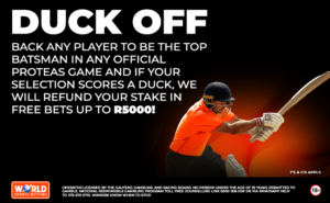 World Sports Betting Duck Off Promotion