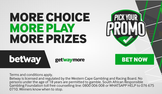 Betway Pick your promo Bet and Win