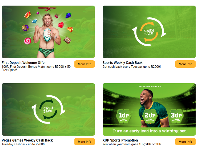 Playa Bets Promotions Page Bet and Win