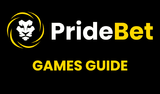 PrideBet games guide