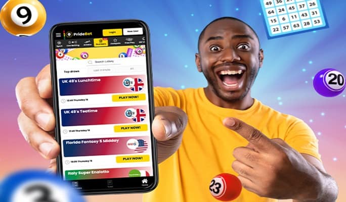 PrideBet lucky numbers betting
