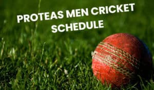 Protea Men’s Cricket Schedule