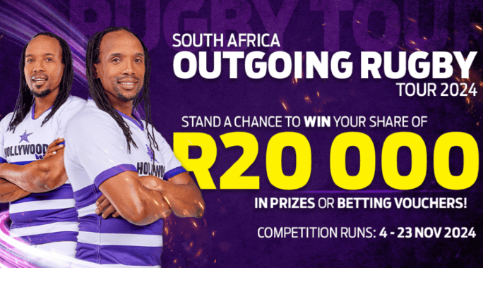 SA Outgoing Rugby Tour Competition Bet & Win