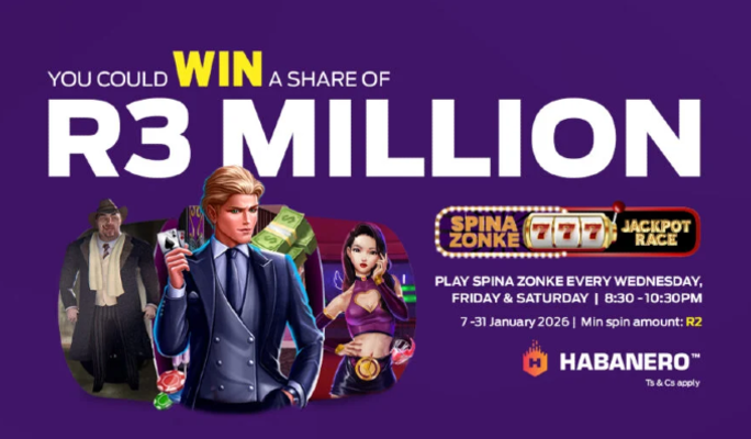 Spina Zonke Jackpot Race January 2026 Bet and Win