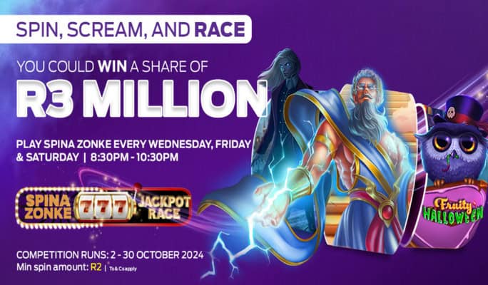 Spina Zonke Jackpot Race October 2024 Bet and Win